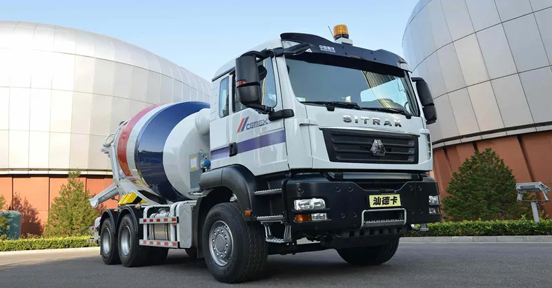 Camión mezclador 6x4 SITRAK C7H