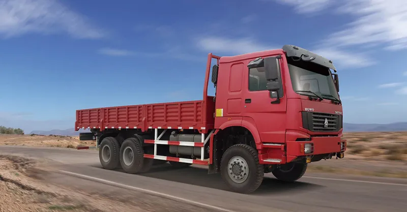 CAMPO DE CARGO 6X6 Sinotruk Drive total