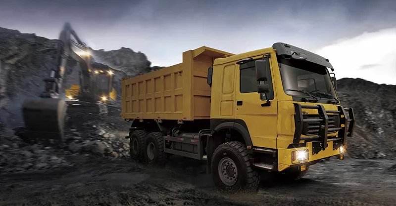 Tipper Truck 6x6 Sinotruk Drive total
