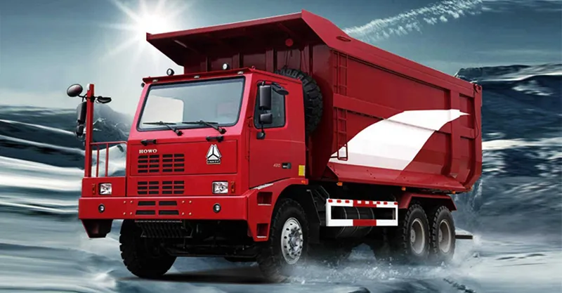 Mine Tipper Truck 6x4 Vehículos especiales sinotruk