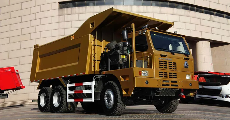 Mine Tipper Truck 6x4 Vehículos especiales sinotruk