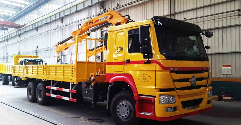 Crane montada en camión 6x4 Howo