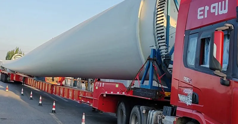 150 toneler de trailer de Blowboy