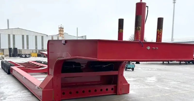 150 toneler de trailer de Blowboy