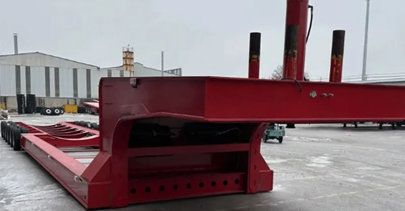 80m Trailer de cuchilla de viento para la venta