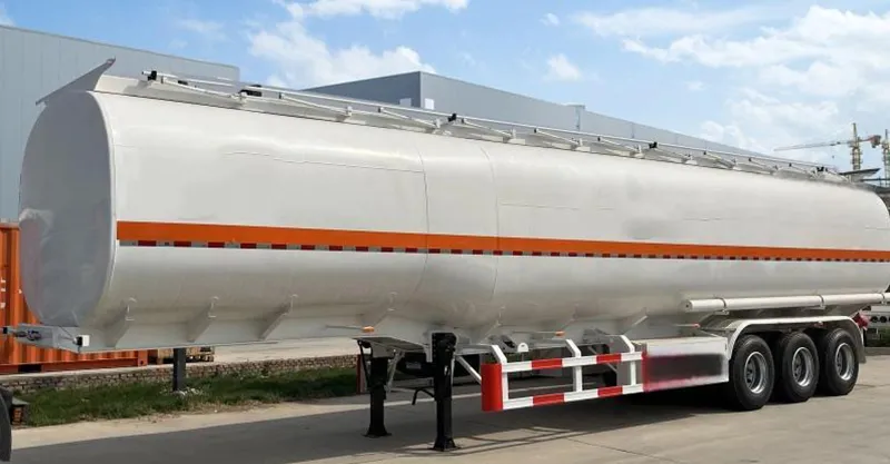 3 ejes trailer de combustible de combustible para la venta