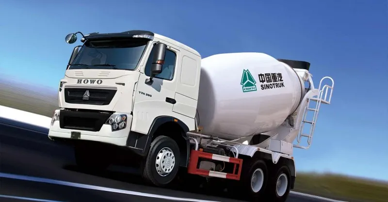 Camión mezclador 6x4 howo-t7h
