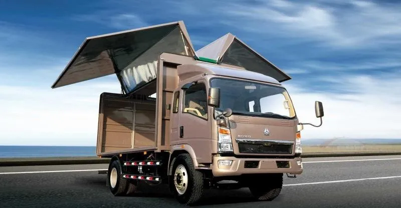 Camión de carga 4x2 camión ligero sinotruk 3t