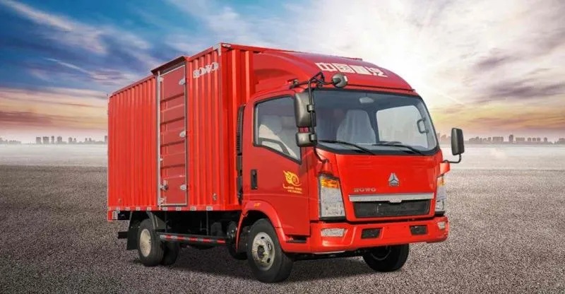 Camión de carga 4x2 camión ligero sinotruk 3t