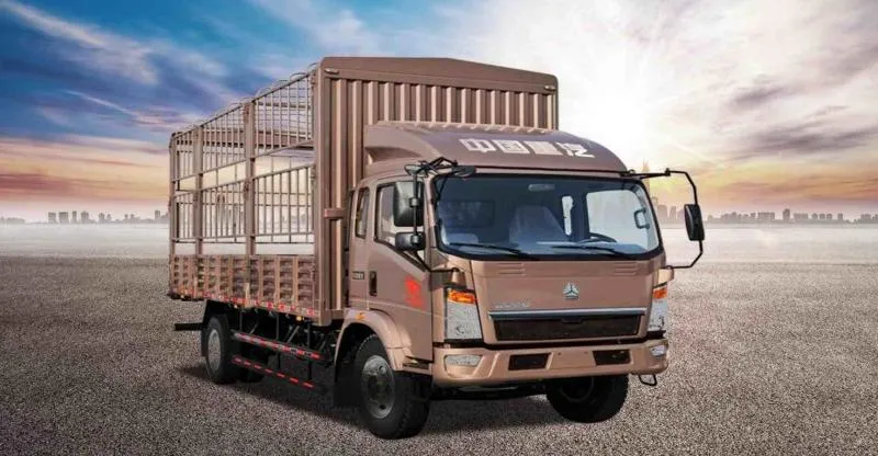 Camión de carga 4x2 camión ligero sinotruk 5t