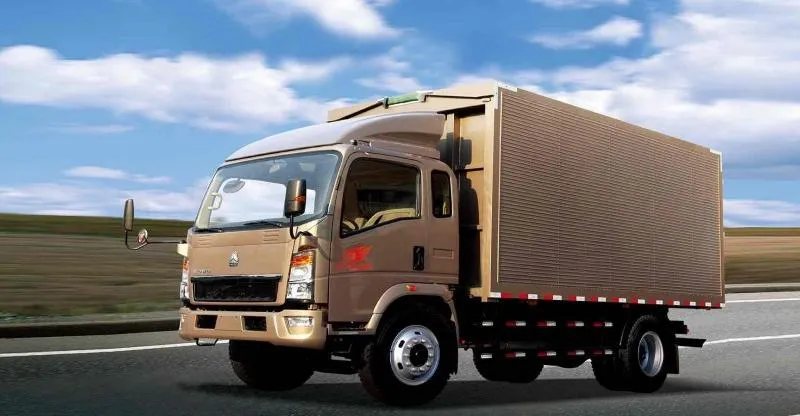 Camión de carga 4x2 camión ligero sinotruk 8t