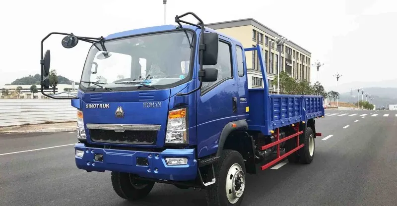Camión de carga 4x4 sinotruk camión ligero 10t
