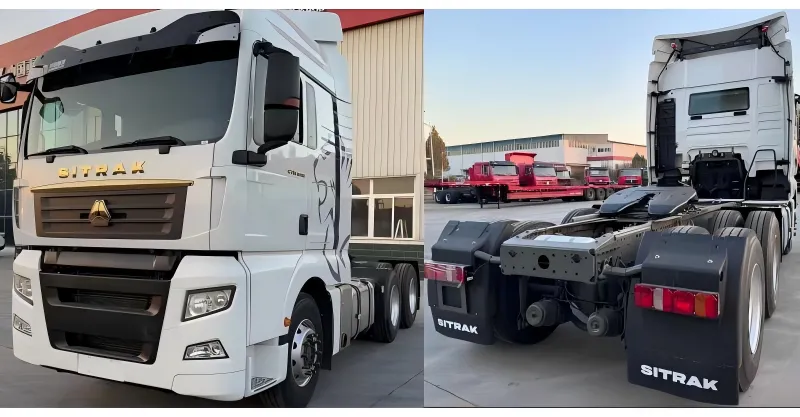 Tractor Truck 6x4 440-540 HP Euro 5 Sinotruk Sitrak C7h