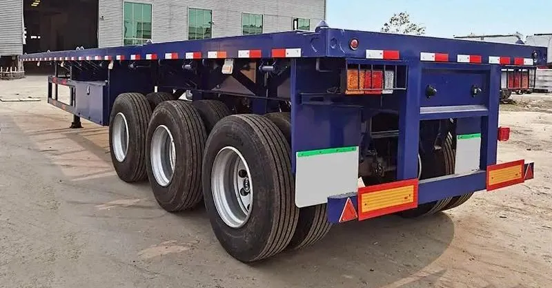 nuevo trailer de 40 pies de cama plana