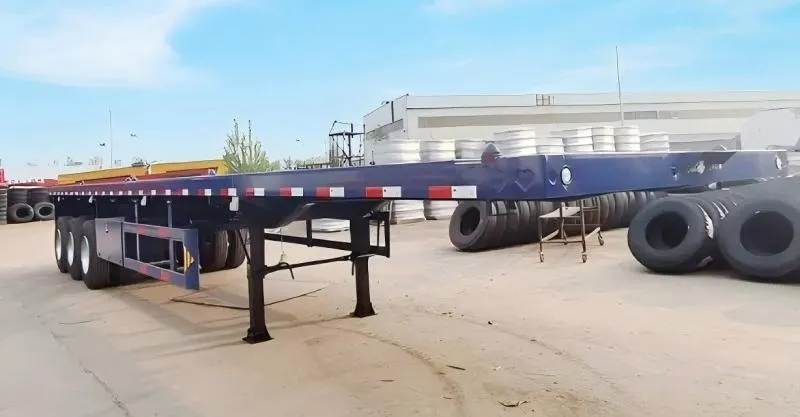 nuevo trailer de 40 pies de cama plana
