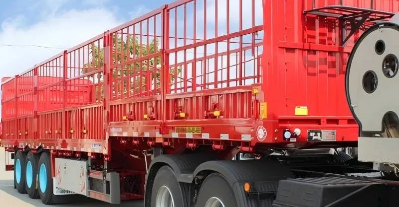 60T Trailer de carga a granel de la cerca