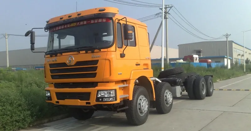Cargo de carga 8x4 Shacman F3000