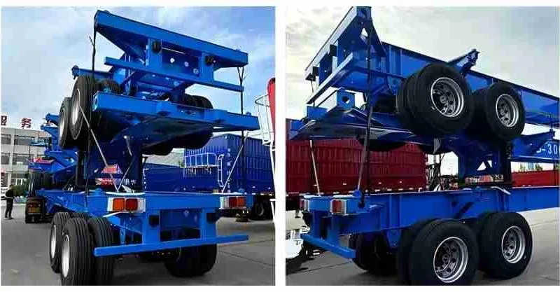 40ft 3 Axle Wateler Skeletal Railer