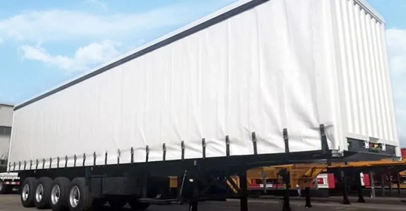 3 Axiles Trailer de cortina del lado para la venta