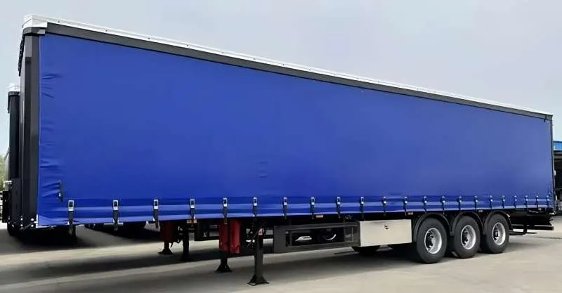 3 Axiles Trailer de cortina del lado para la venta