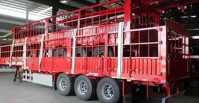 3 Axiles Trailer de cortina del lado para la venta