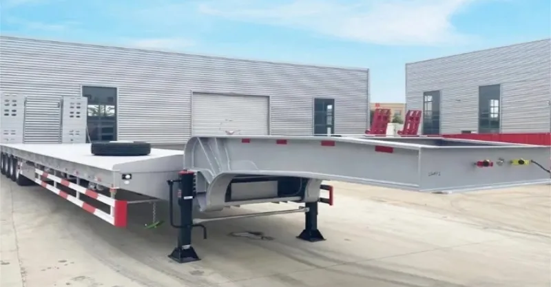 COOSNECK LowBoy Semi Truck Trailer