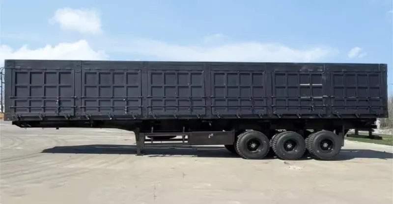 3 Axle Side Tipper Semi para la venta