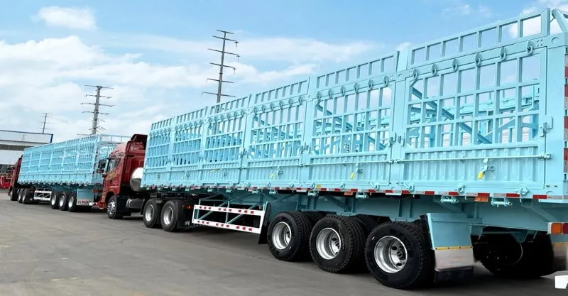 Heavy Duty 45cbm 80 Ton Side Tipper Trailer