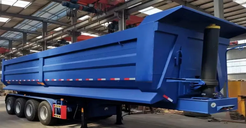 3 Axle Tipper Tipper Semi Trailer