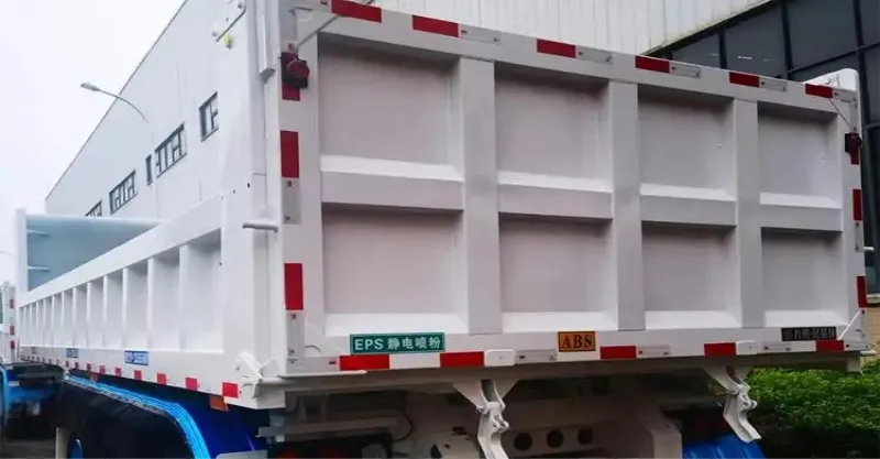 33cbm Tipper Semi Trailer Precio