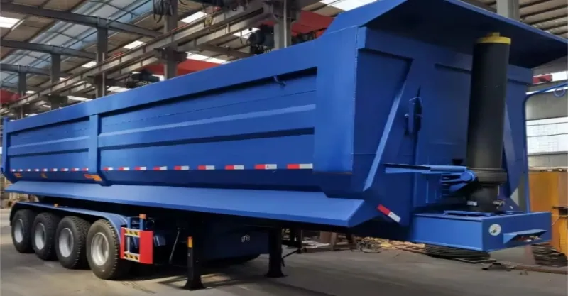 30cbm Trailer semi de volcado para la venta