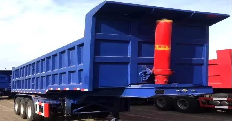 30cbm Trailer semi de volcado para la venta