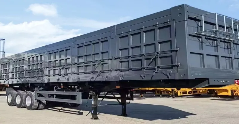 40cbm Trailer de Tipper hidráulico para la venta