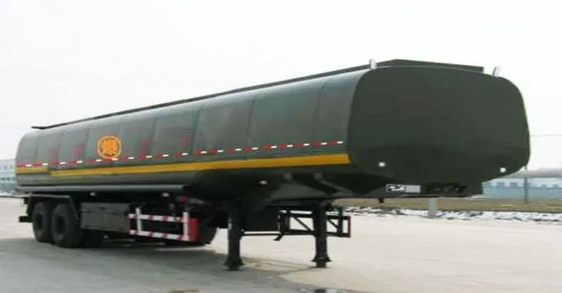 3 ejes trailer de combustible de combustible para la venta