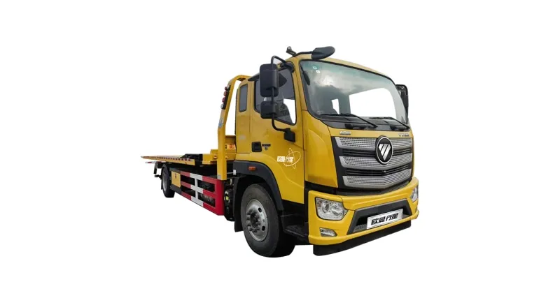 Auman Planet 220 horsepower 4×2 traditional wrecker truck